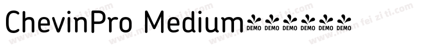 ChevinPro Medium字体转换